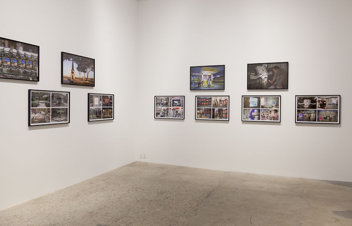 Installation view, Excuse me!?!...I'm looking for the "Fountain of Youth," Greene Naftali, New York, 2015