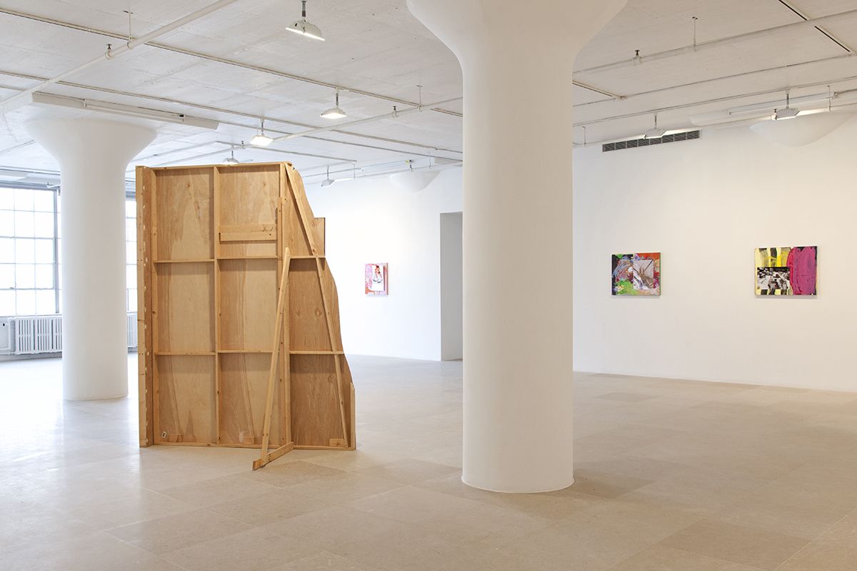 Installation view, Greene Naftali, New York, 2014