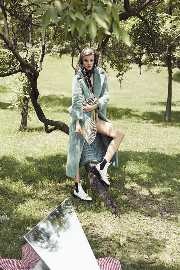 Bernadette Corporation with Benjamin Alexander Huseby , 2015 Inkjet prints 34 x 22 5/8 inches (86.4 x 57.5 cm)