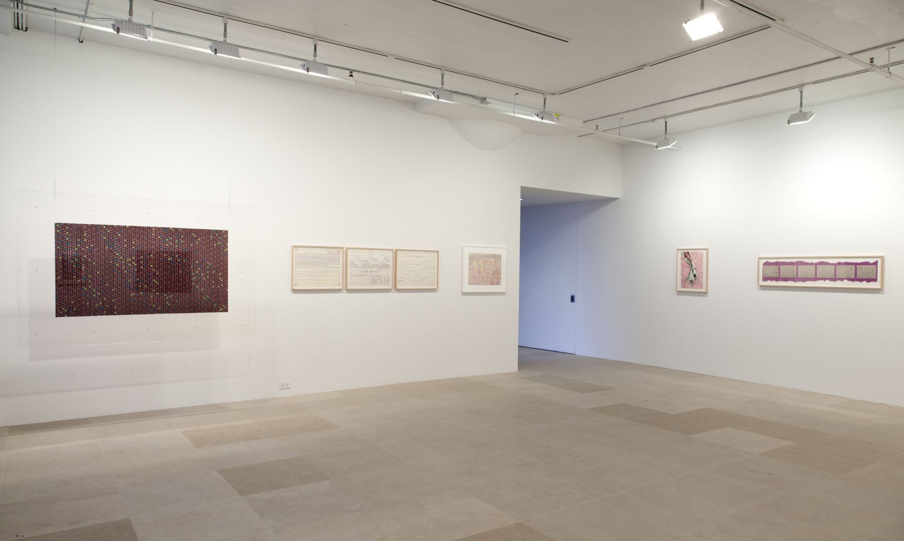 Paul Sharits, Installation view, Greene Naftali, New York, 2011