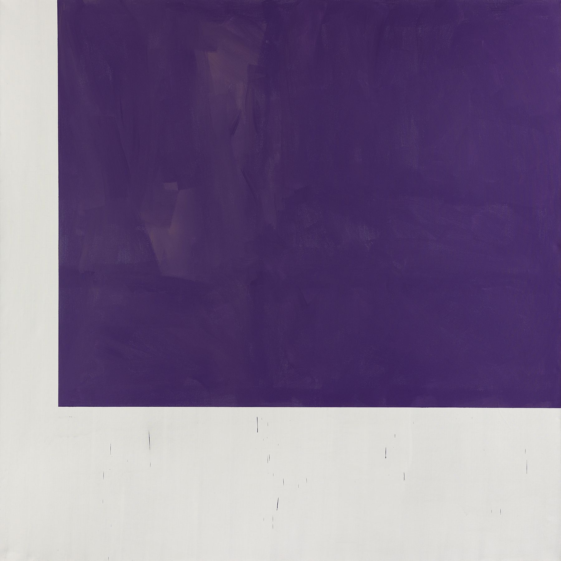 Untitled, 1991, Acrylic on canvas, 114 1/8 x 114 1/8 inches (290 x 290 cm)