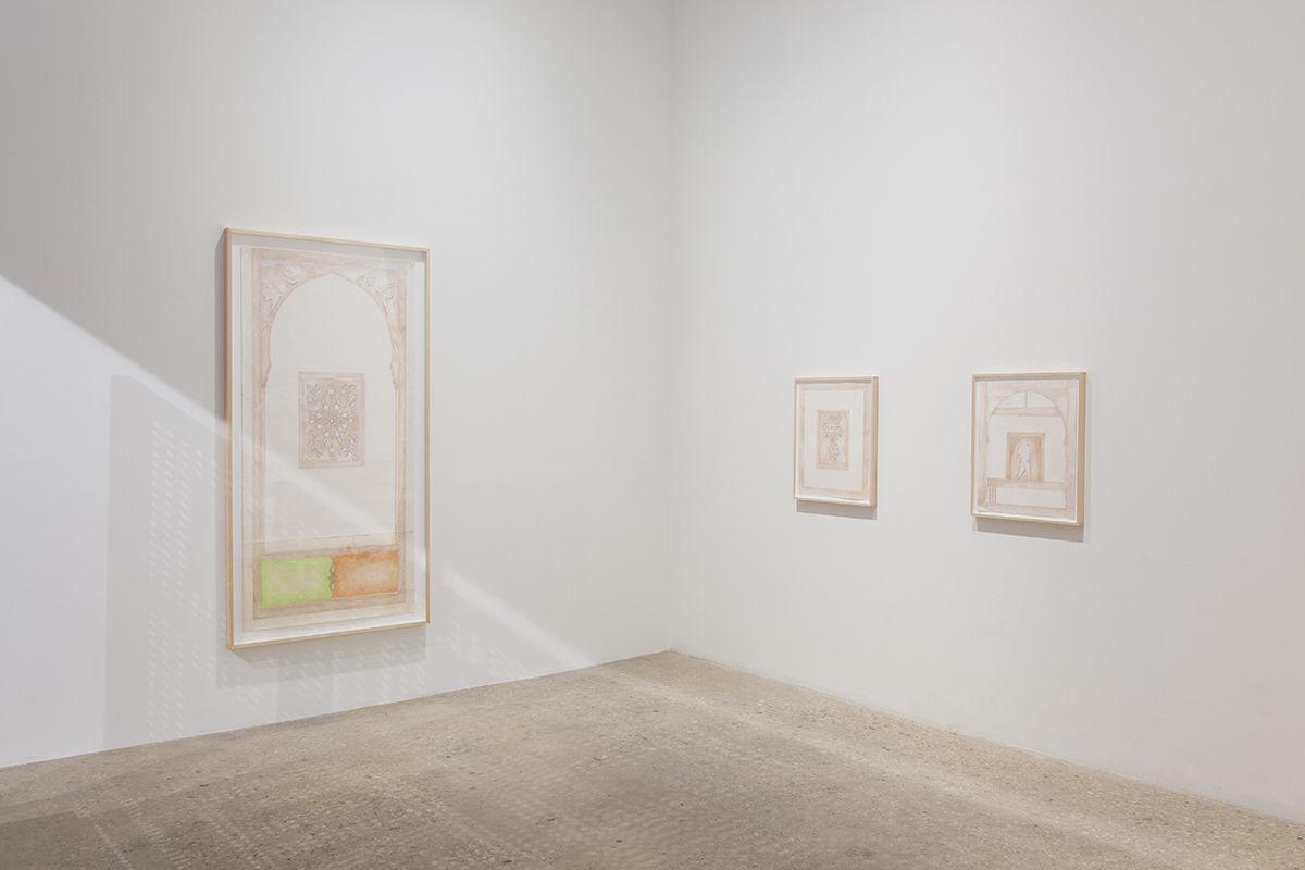 Katharina Wulff, Installation view, It was just this moment, Greene Naftali, New York, 2016