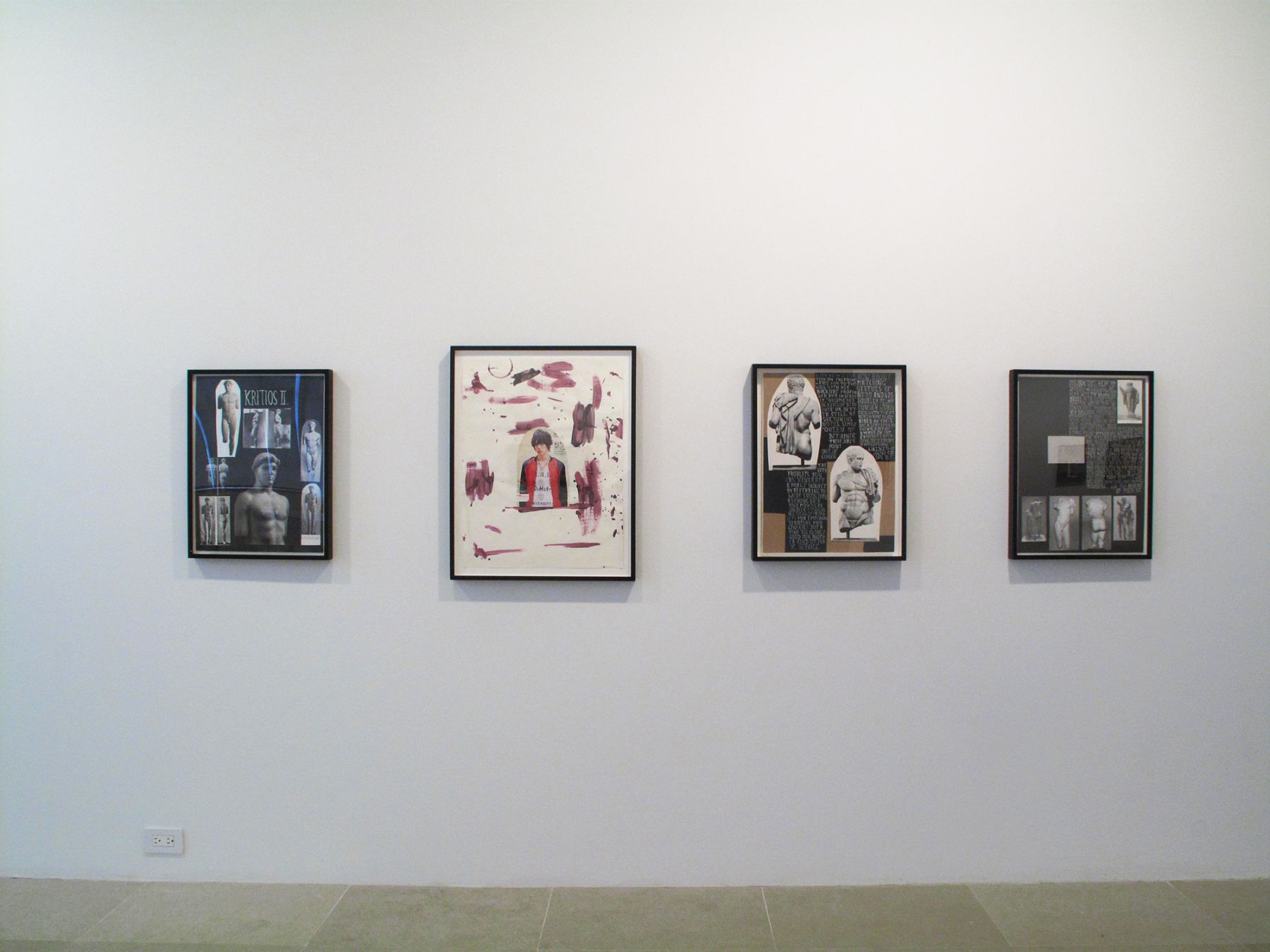 Installation view, Greene Naftali, New York, 2009