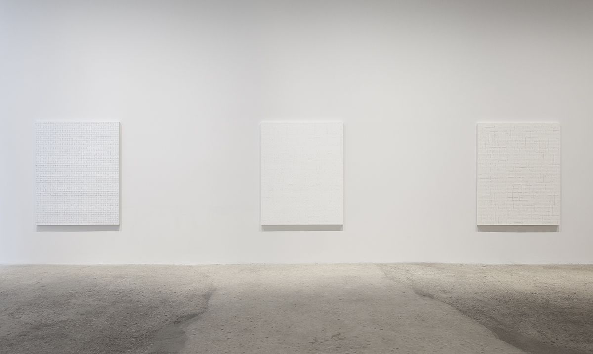 Chung Sang-Hwa, Installation view, Greene Naftali, New York, 2016