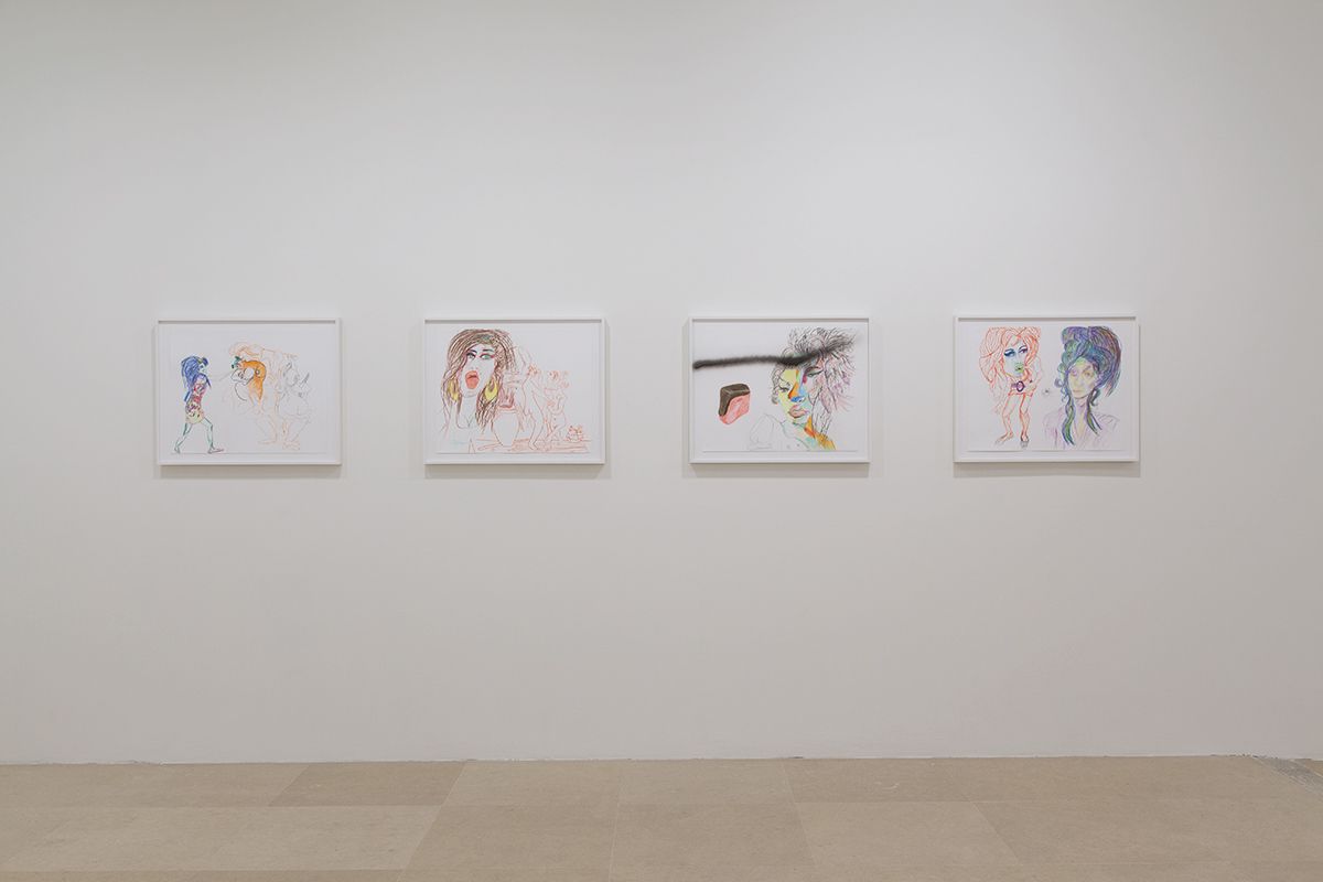 Rachel Harrison, Installation view, More News: A Situation, Greene Naftali, New York, 2016