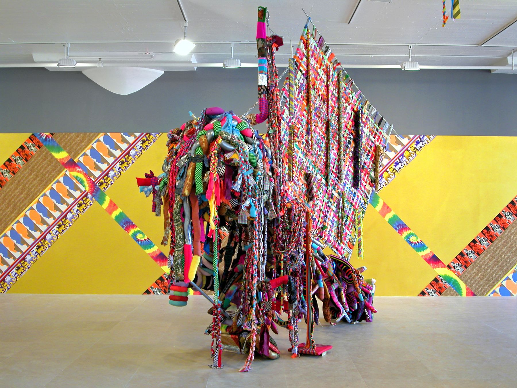 Jim Drain, Installation view, I Would Gnaw on My Hand, Greene Naftali, New York, 2007