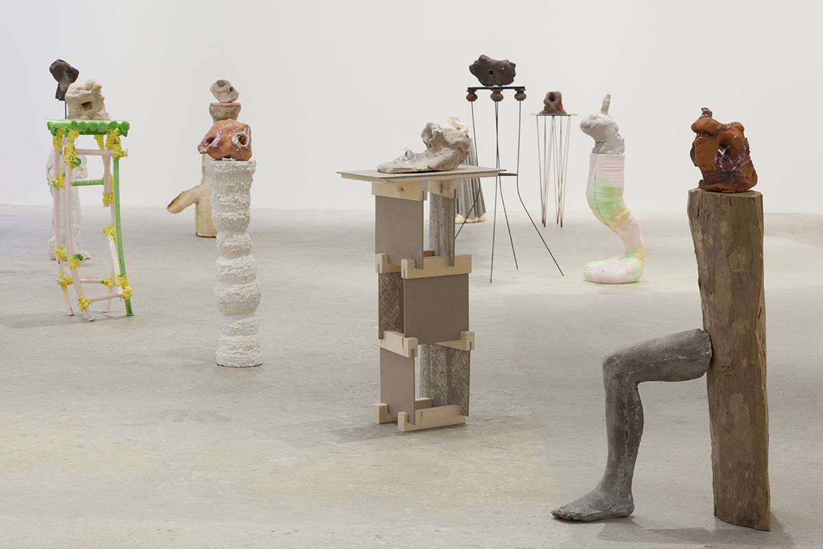Gelatin, Installation view, New York Golem, Greene Naftali, New York, 2017