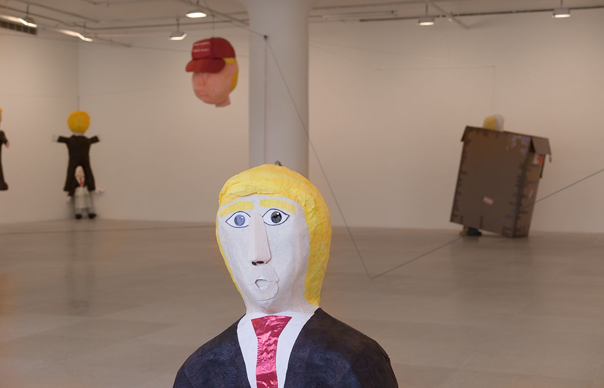 Rachel Harrison, Installation view, More News: A Situation, Greene Naftali, New York, 2016