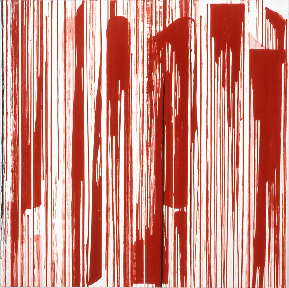 Jacqueline Humphries, Untitled #7, 1995, Oil on canvas, 90 x 90 inches