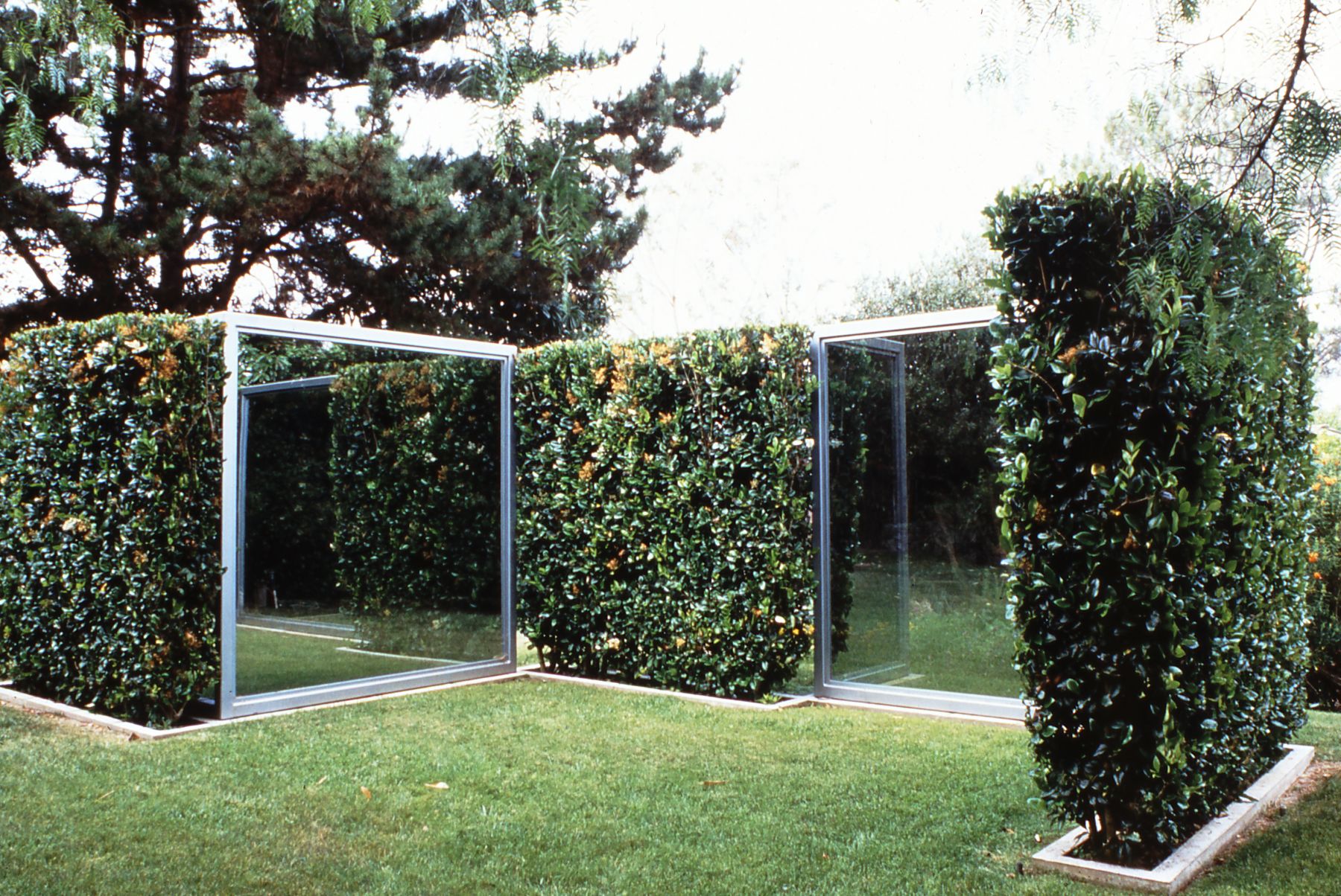 Two Way Mirror Hedge Labyrinth, 1989