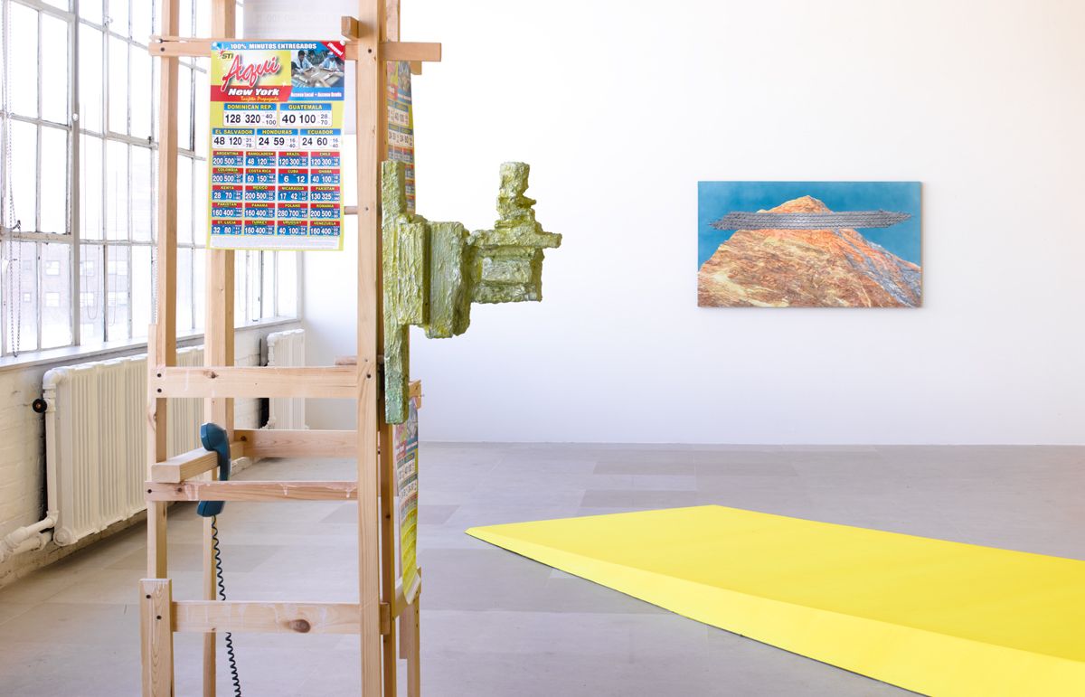 Installation view, Some Dreamers of the Golden Dream, Greene Naftali, New York, 2013