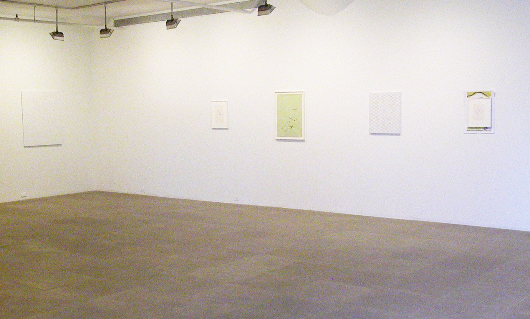 Installation view, Connecting Sugar with Hollywood, Greene Naftali, New York, 2006