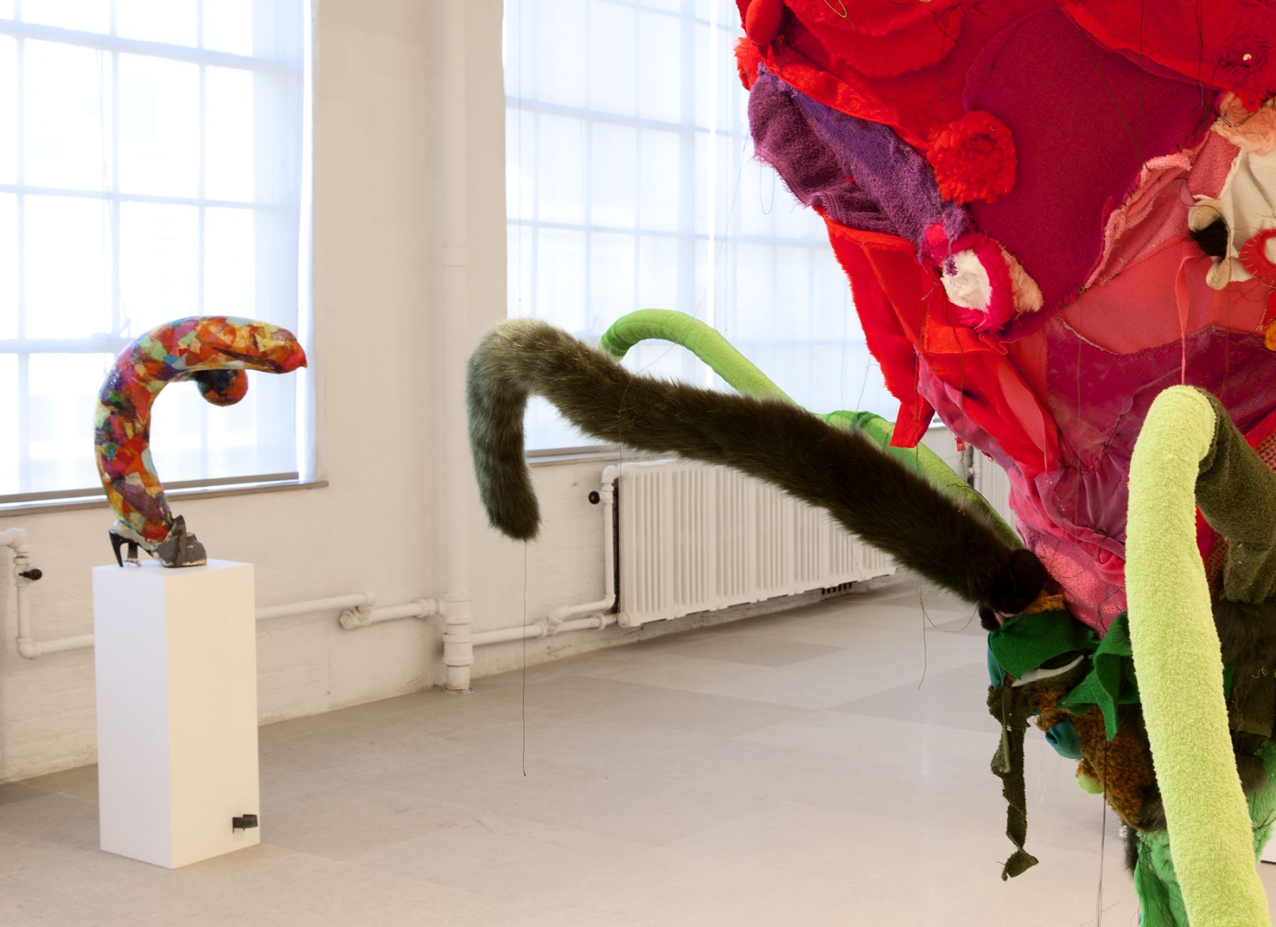 Gelitin, Installation view, The Fall Show, Greene Naftali, New York, 2012