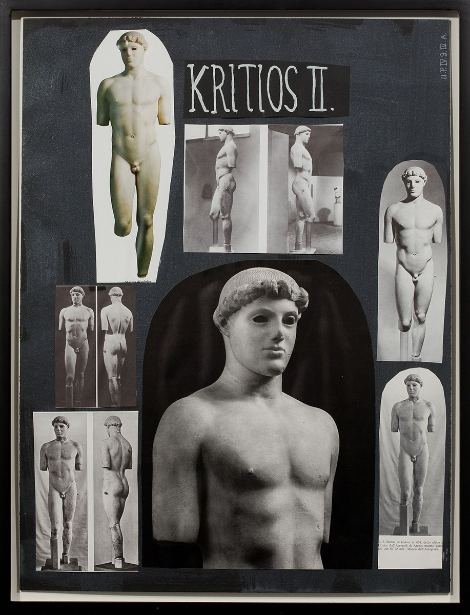 Urbis Paganus IV.9.IV.A. (Kritios II), 2009, mixed media on matte board, 20 x 15 inches
