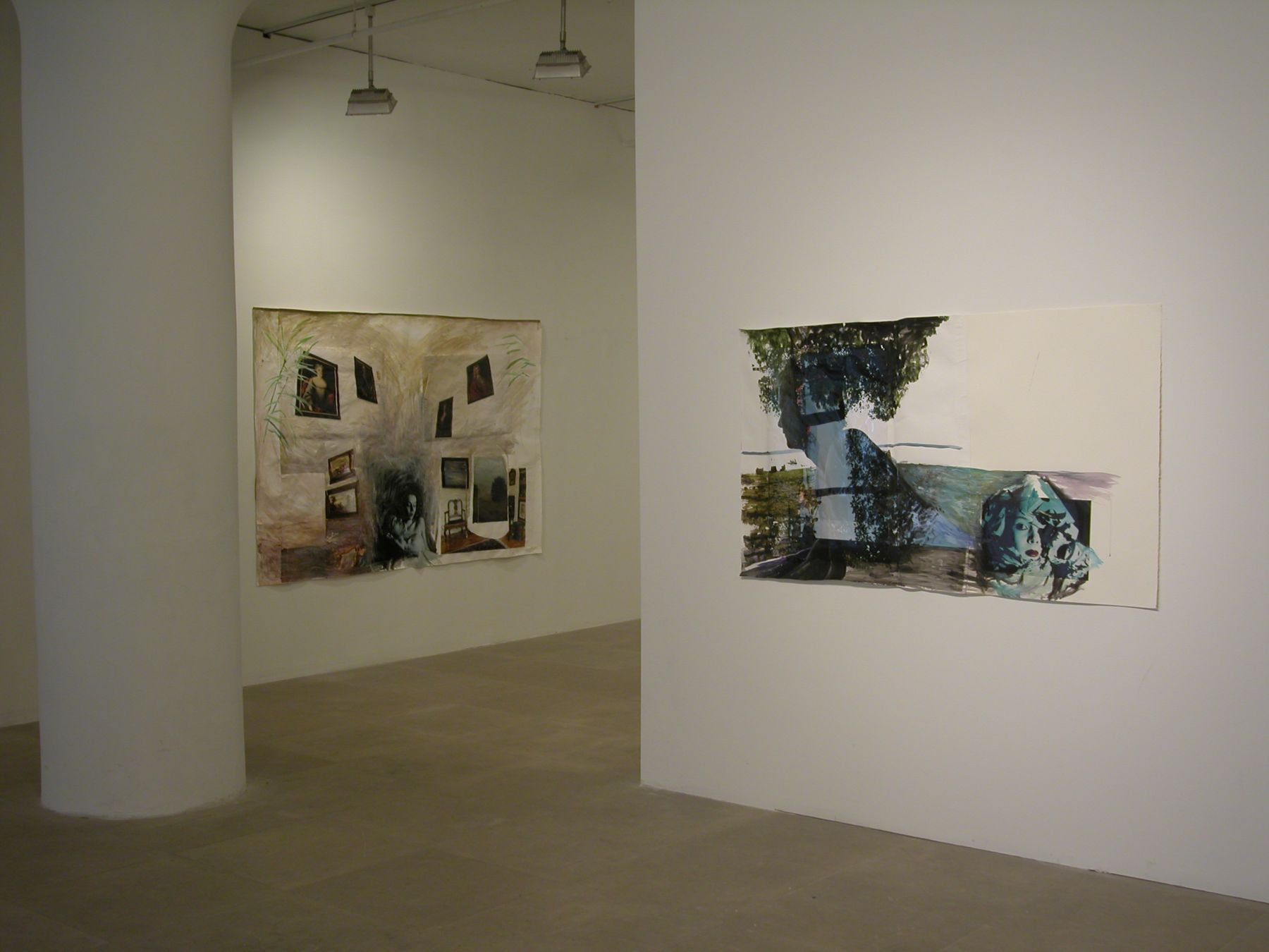 Installation view, Greene Naftali, New York, 2004