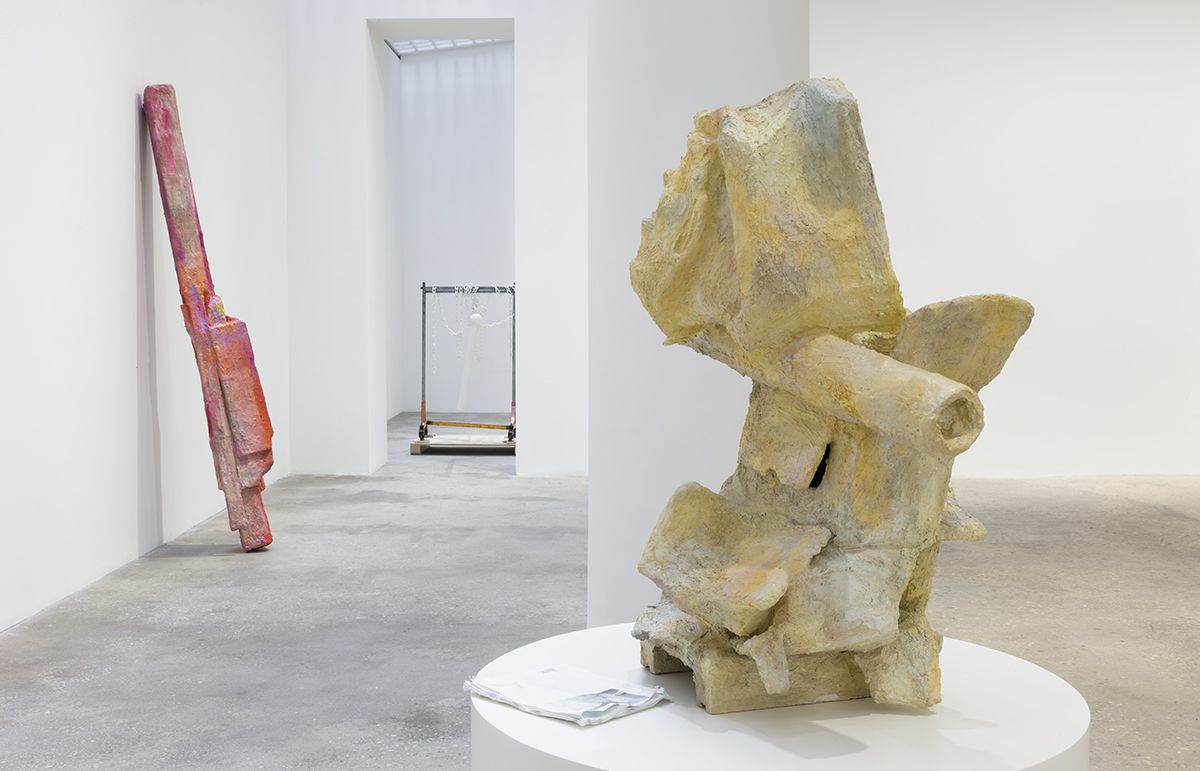 Installation view, Prasine, Greene Naftali, New York, 2017