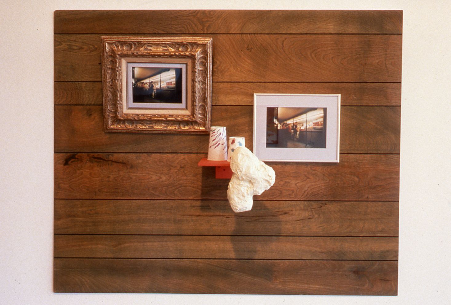 Rachel Harrison, Waterworld, 1996, Mixed media, 48 x 58 x 9 1/2 inches