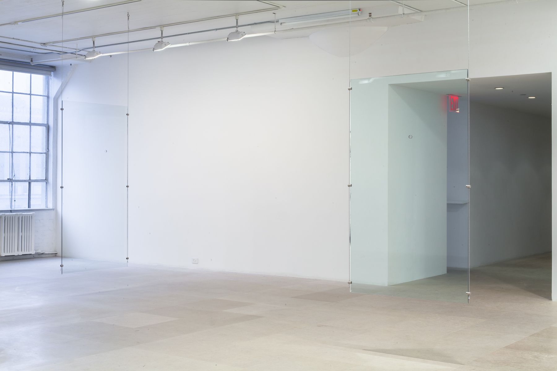 Tony Conrad WiP, 2013 Installation view, Greene Naftali, New York, 2013