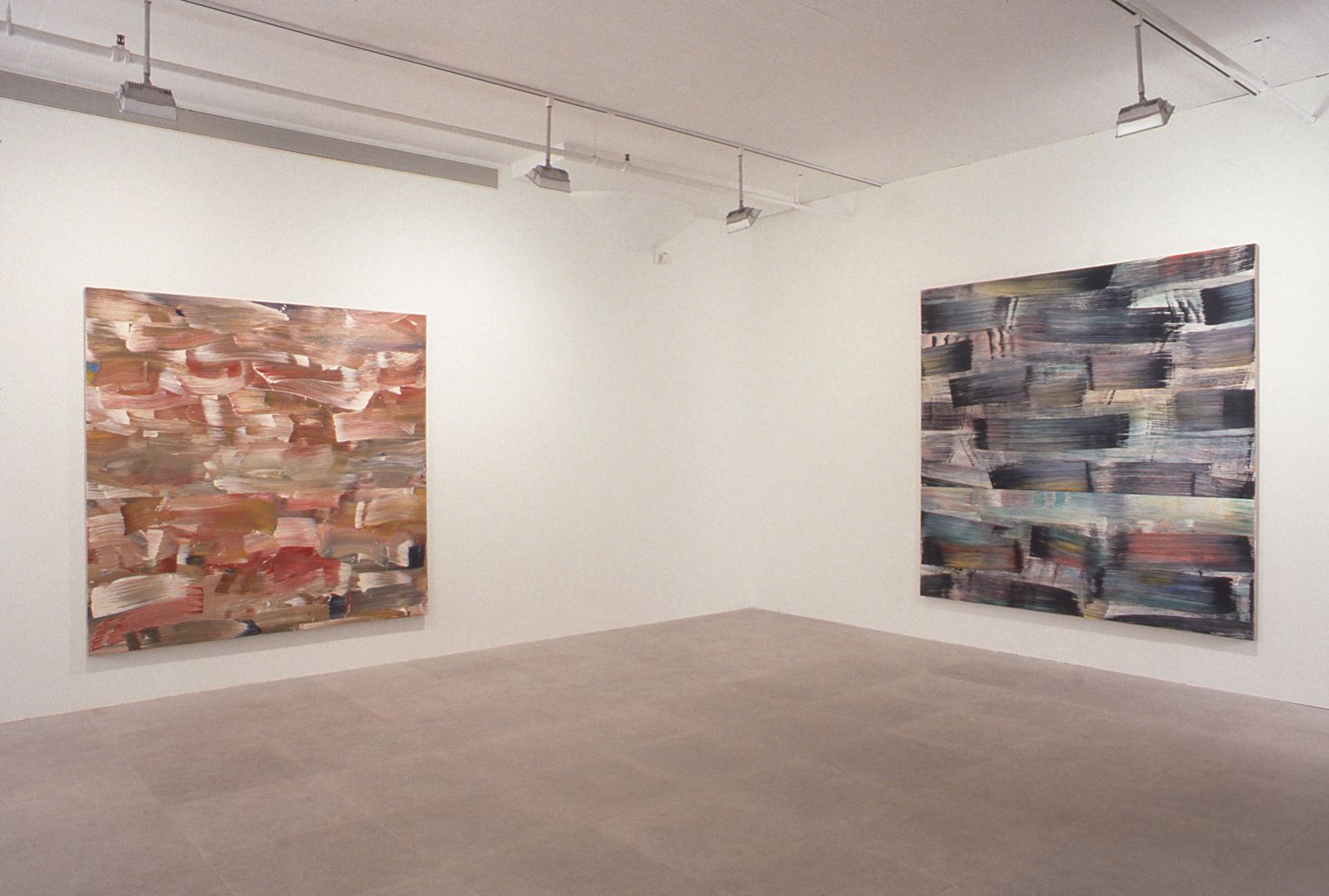 Installation view, Greene Naftali, New York, 1997