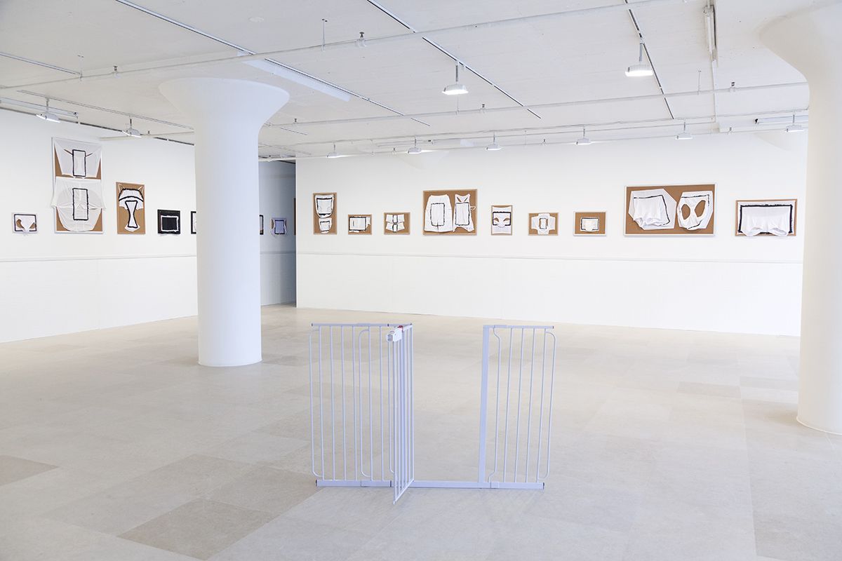 Tony Conrad, Installation view, Undone, Greene Naftali, New York, 2016