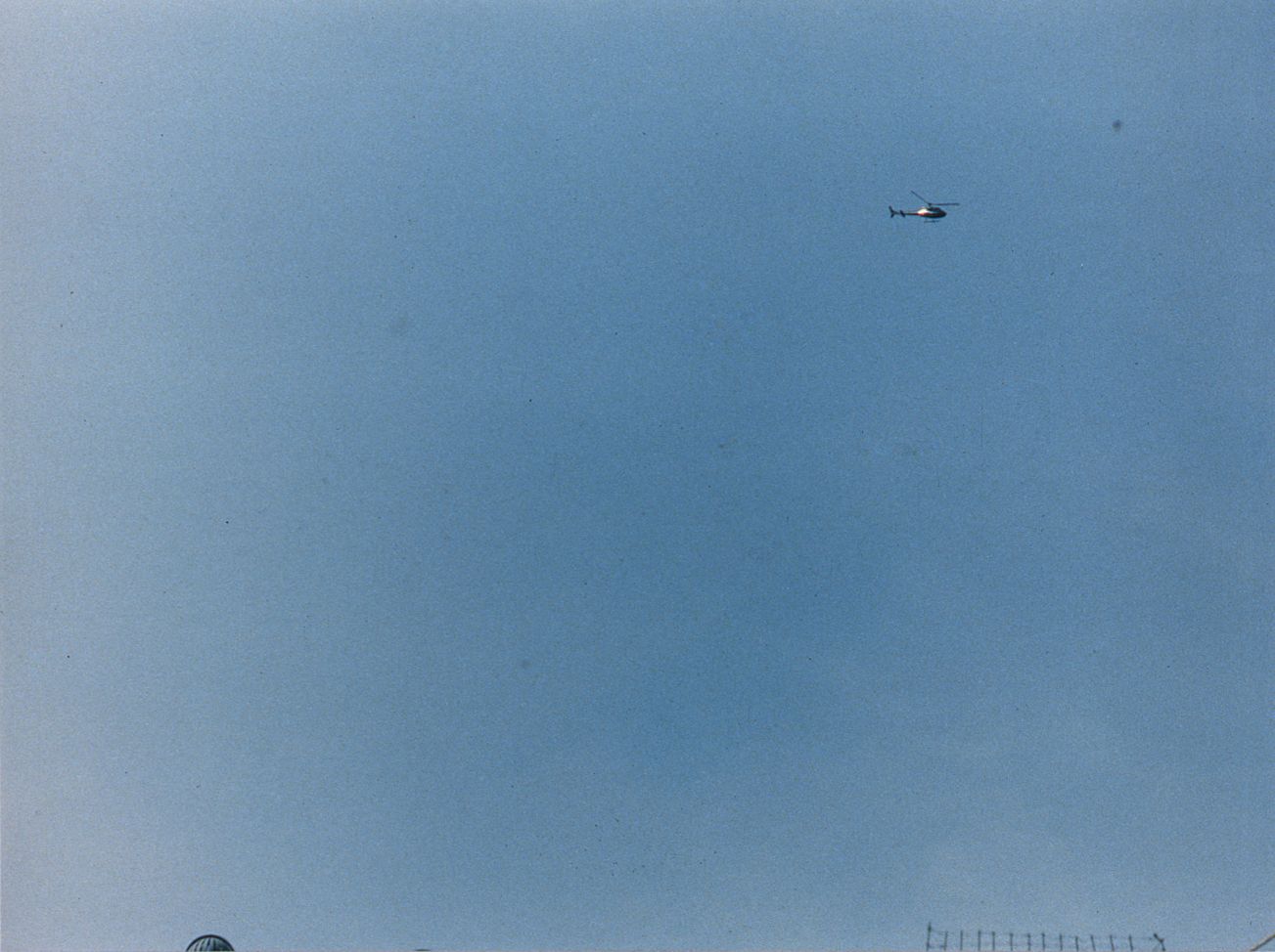 Josephine Meckseper, The Great Escape (Helicopter), 1996, c-print, 30 x 40 inches