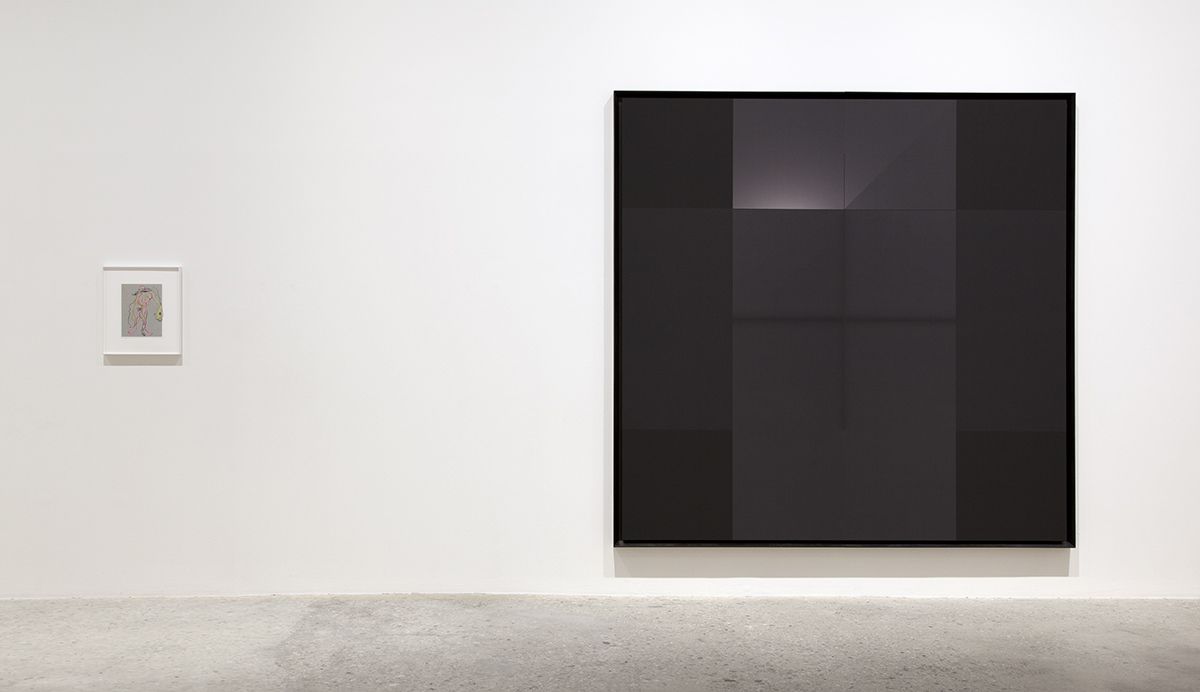 Installation view, Walking Point, Greene Naftali, New York, 2018