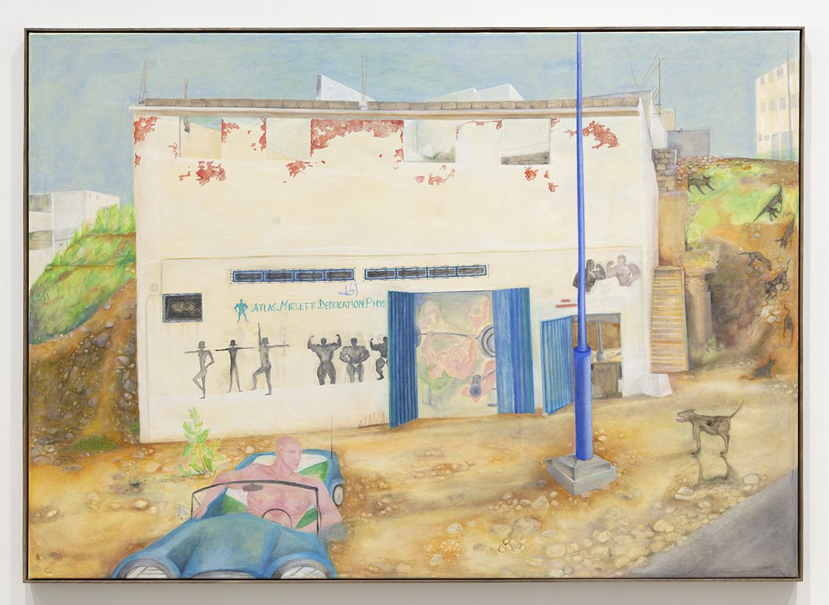 Katharina Wulff Untitled, 2016 Oil on canvas 65 3/4 x 91 1/2 inches (167 x 232.4 cm)
