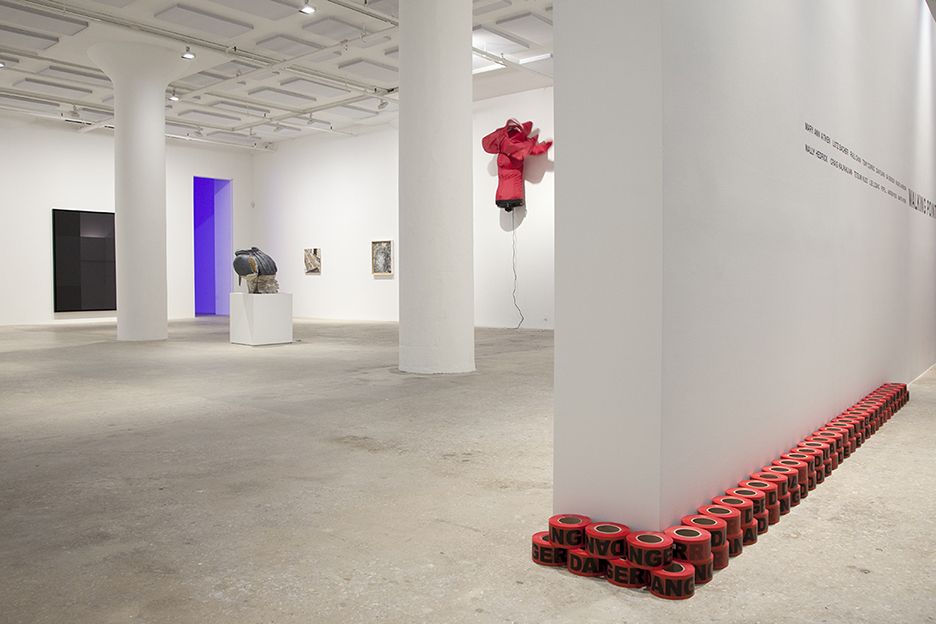 Installation view, Walking Point, Greene Naftali, New York, 2018