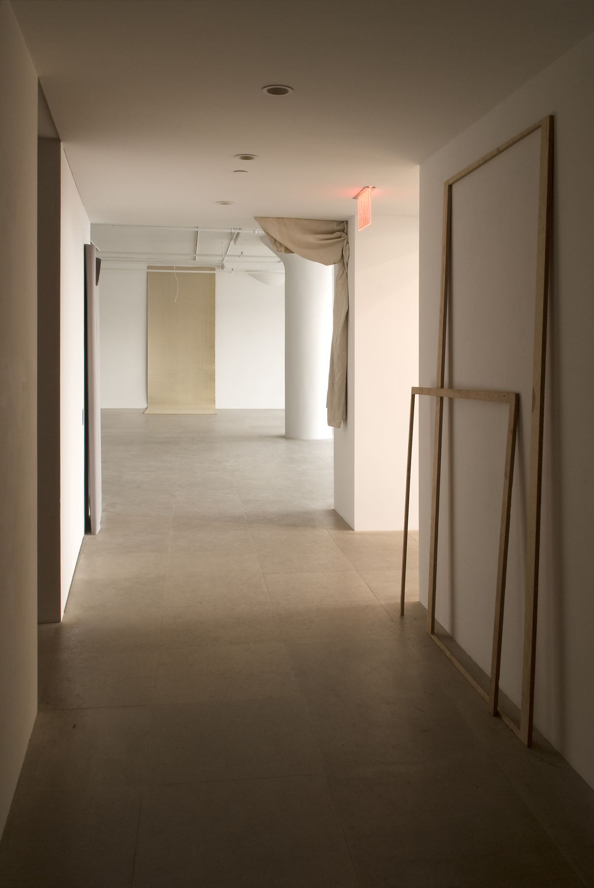 Installation view Greene Naftali, New York, 2008