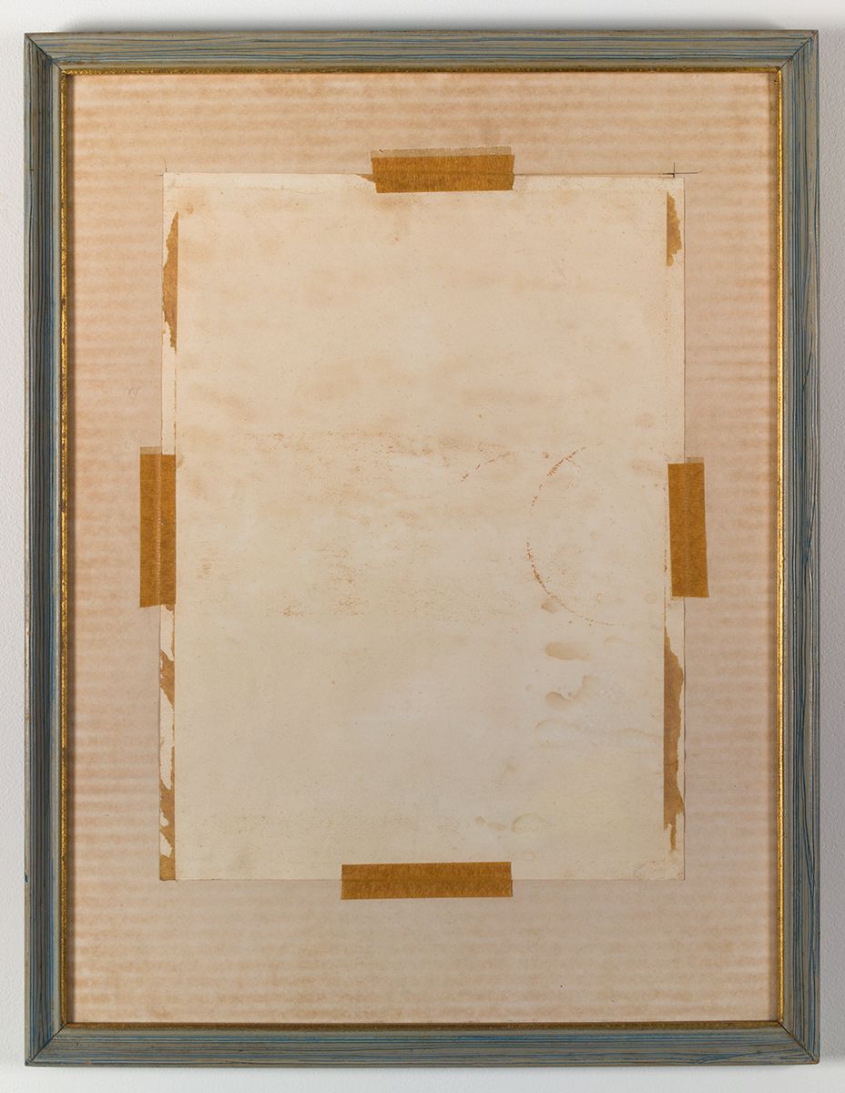 Gedi Sibony, Doric Ions, 2013, Matted artwork reversed in frame, 22 1/8 x 17 inches (56.2 x 43.2 cm)