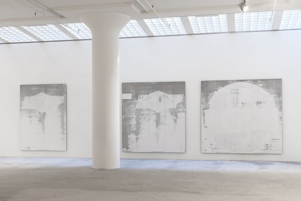 Installation view, Greene Naftali, New York, 2014