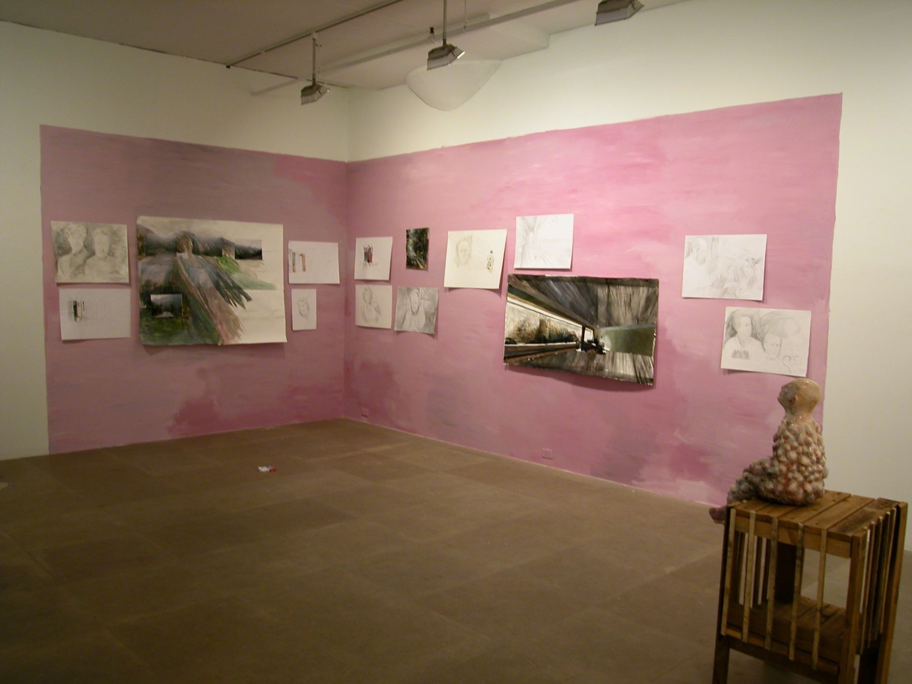 Installation view, Falling Angels, Greene Naftali, New York, 2003