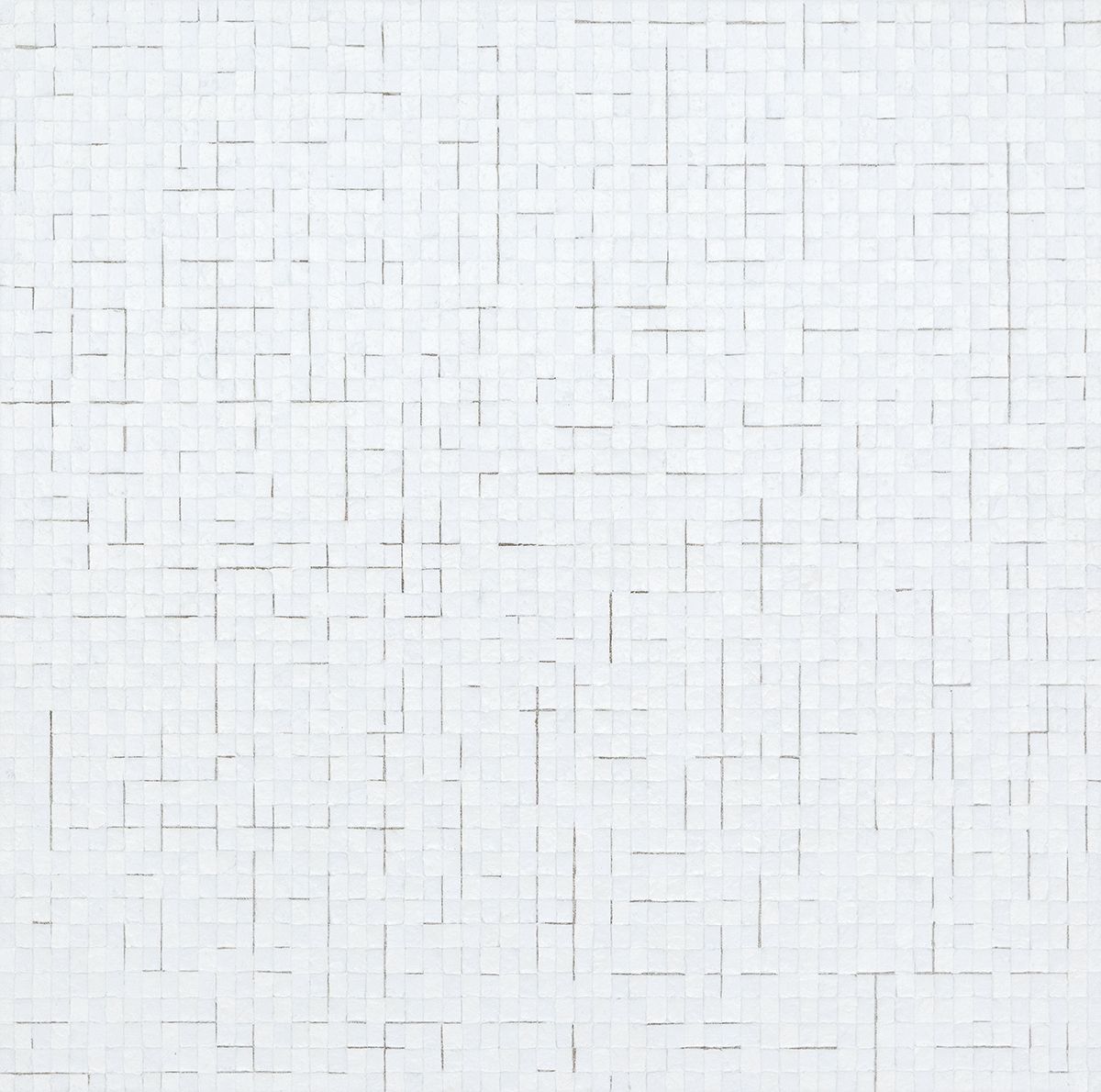 Chung Sang-Hwa Untitled 2014-7-24, 2014 Acrylic and kaolin on canvas 39 3/8 x 39 3/8 inches (100 x 100 cm)
