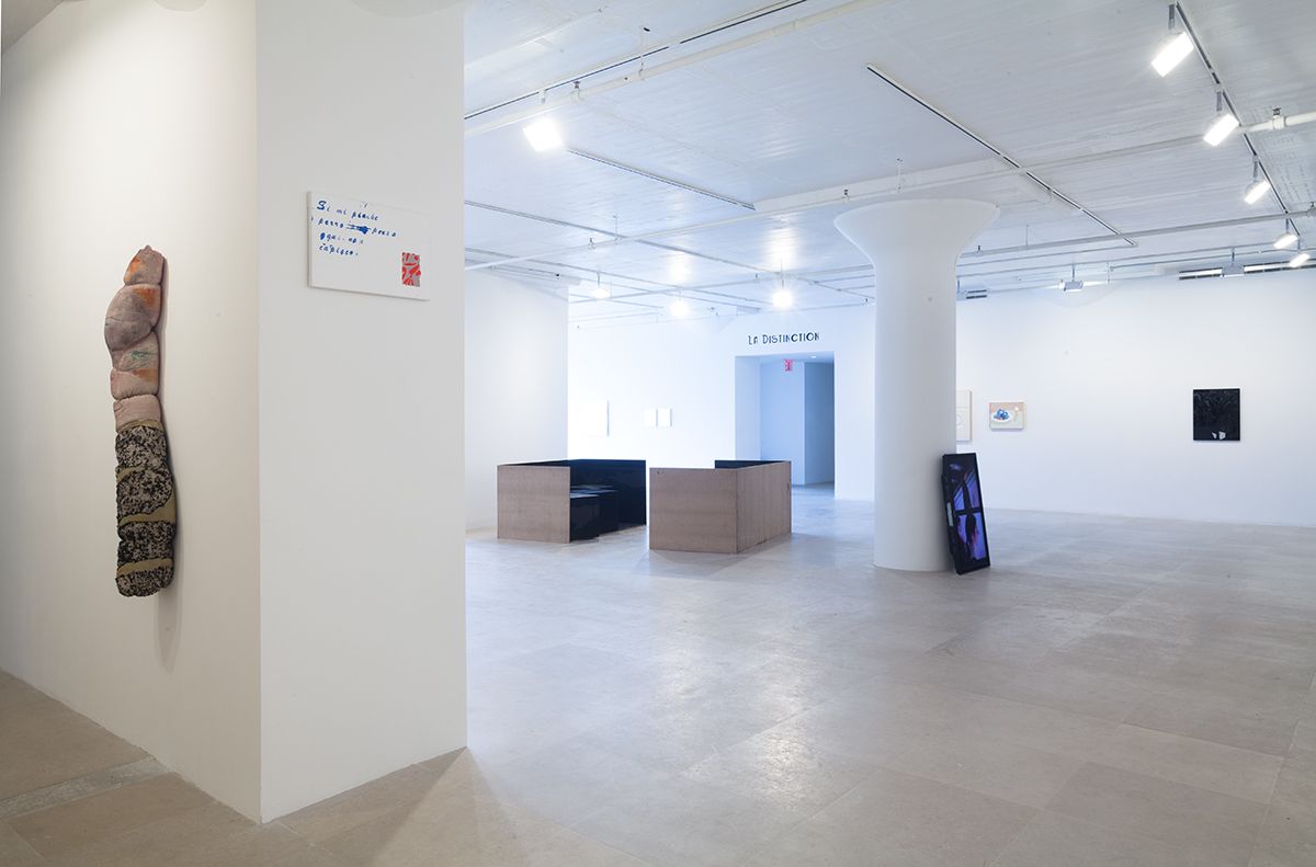 Installation view, FREAK OUT, Greene Naftali, New York, 2013