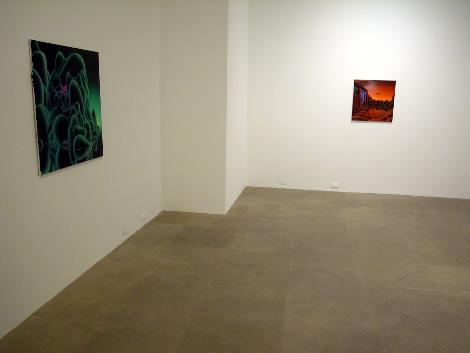 Installation view, Greene Naftali, New York, 2003