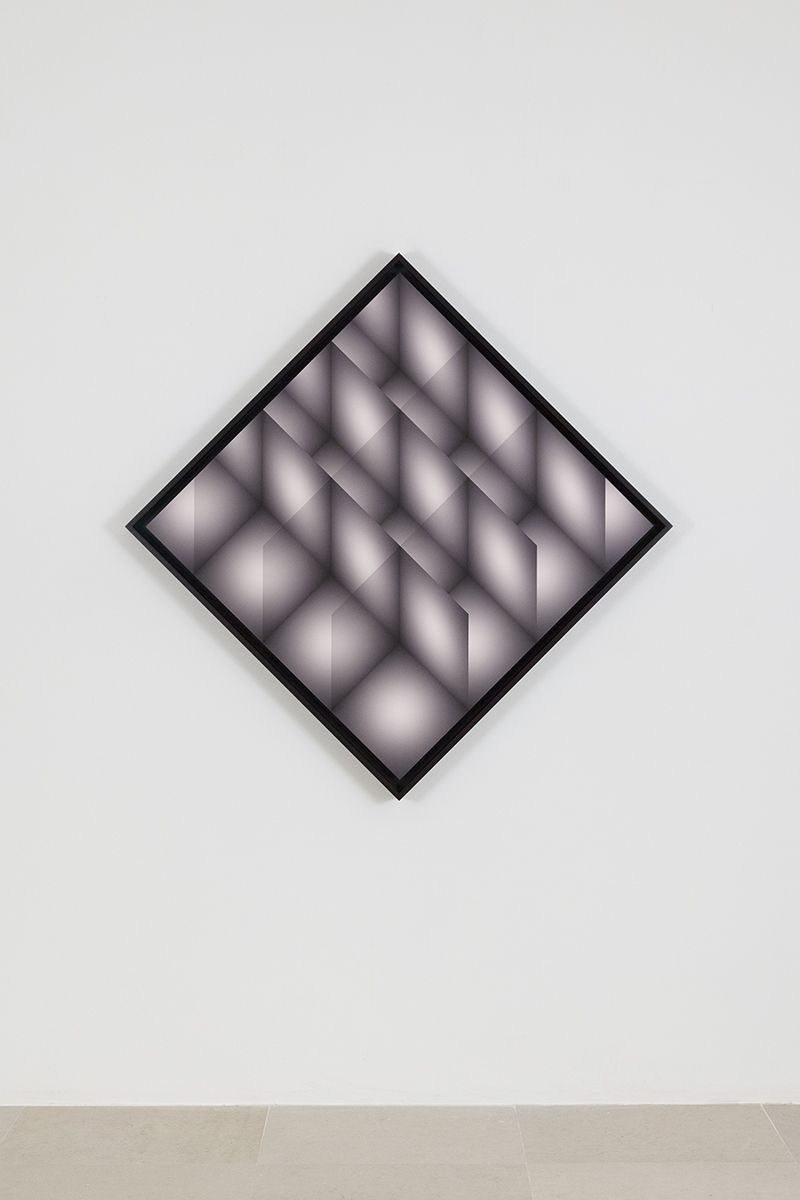Craig Kalpakjian, Units (render 4), 2017, Inkjet Print, Framed: 37 x 37 inches (94 x 94 cm)