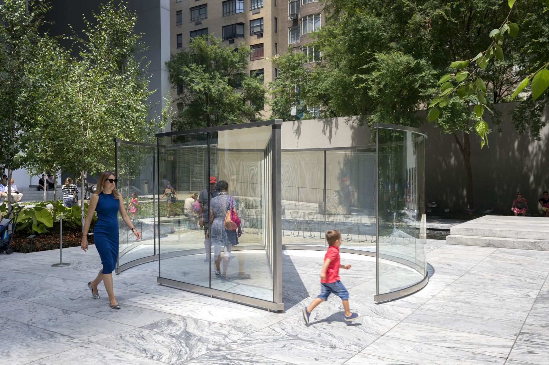 Dan Graham, Child's Play, 2016, Installation view, The Museum of Modern Art, 2017