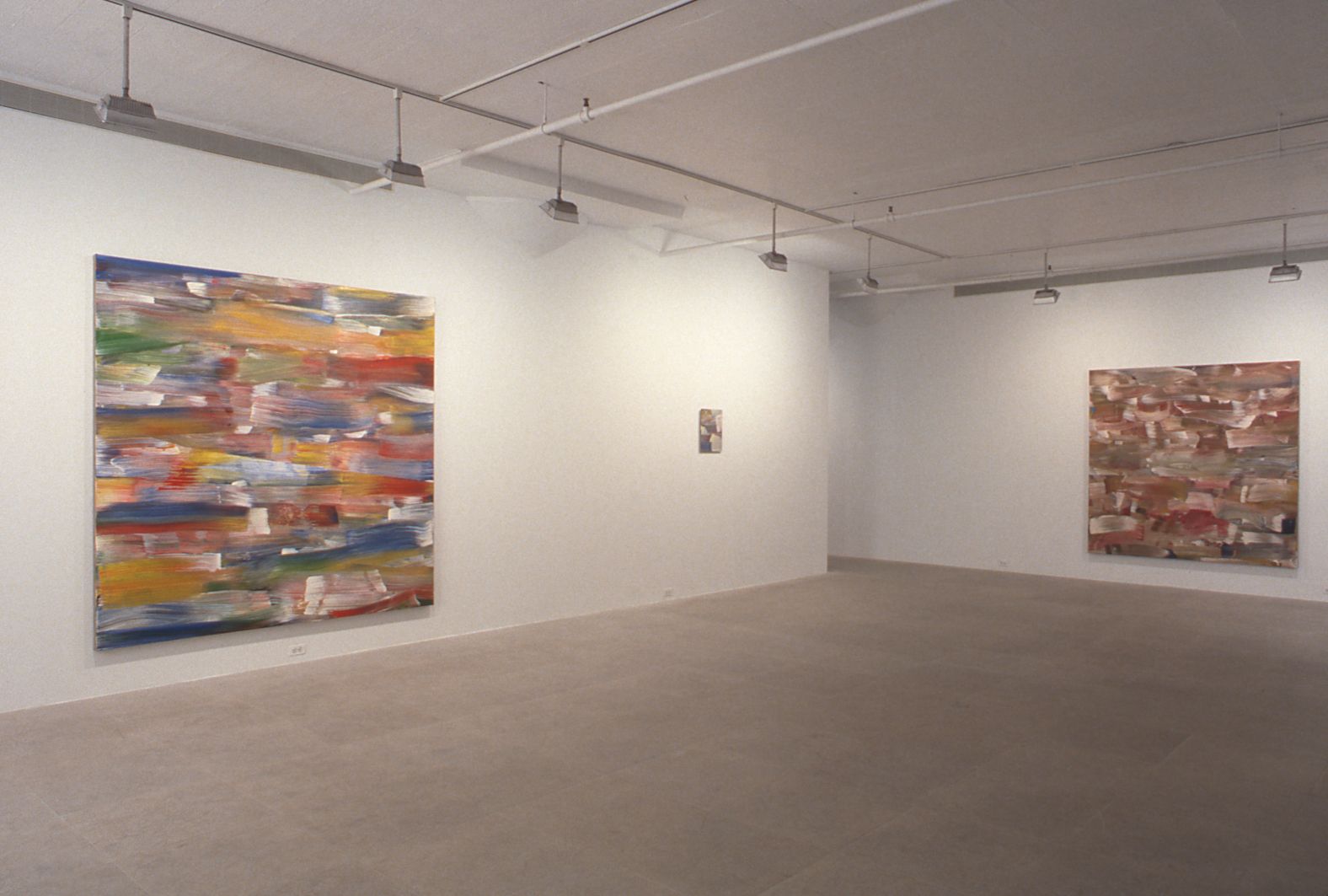 Installation view, Greene Naftali, New York, 1997
