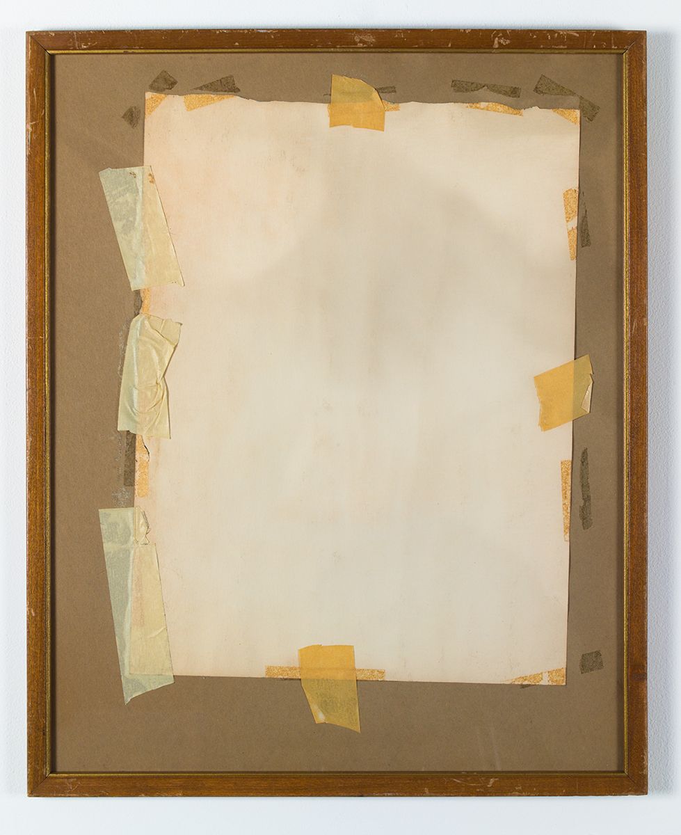 Gedi Sibony, The Two Most Important Days, 2013, Matted artwork reversed in frame, 21 x 17 inches (53.3 x 43.2 cm)