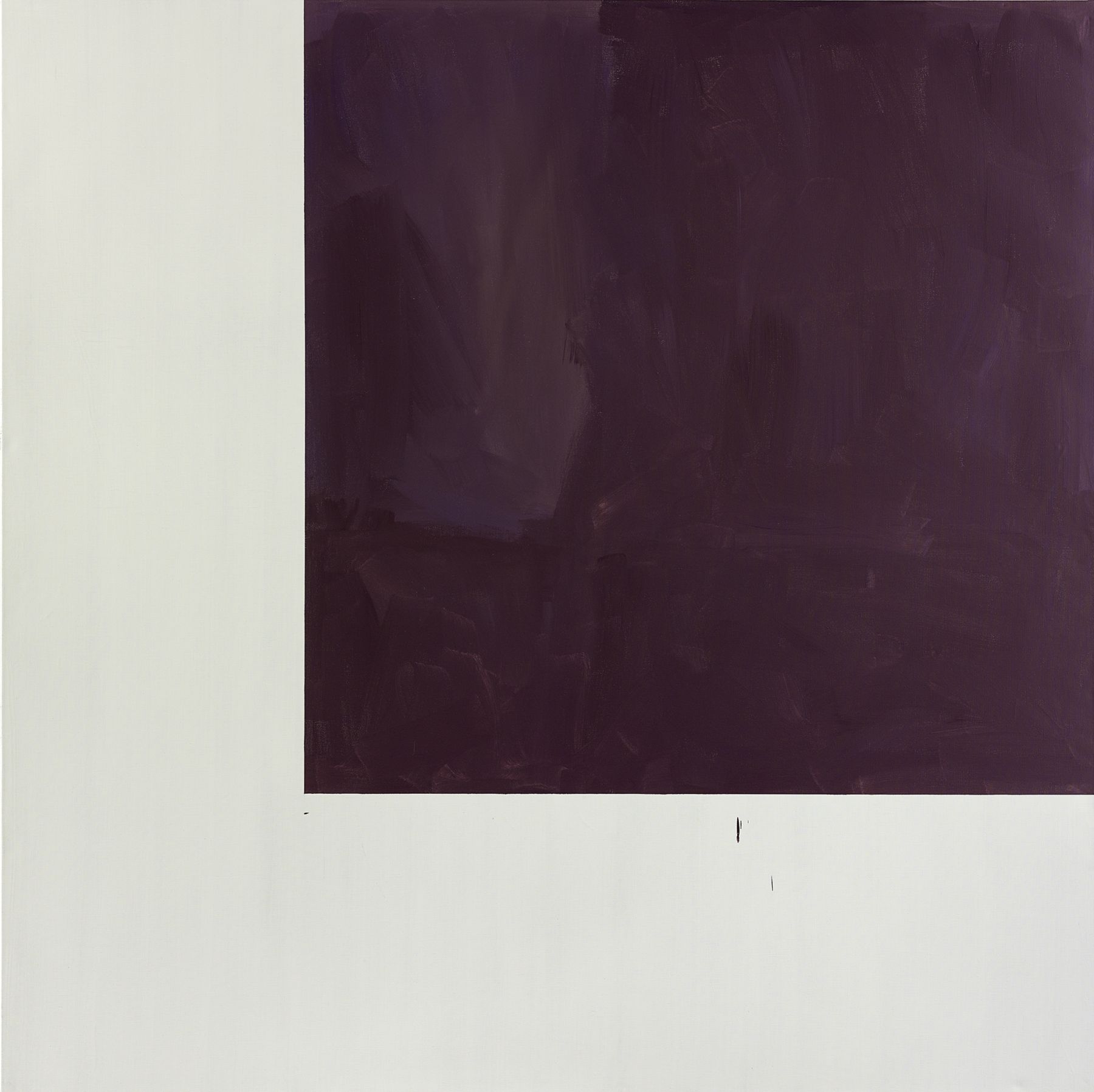 Untitled, 1991, Acrylic on canvas, 114 1/8 x 114 1/8 inches (290 x 290 cm)