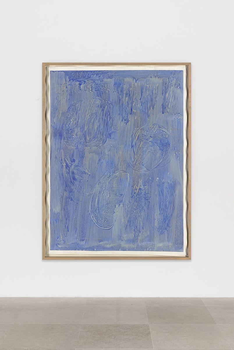 Günther Förg Untitled, 1991 Acrylic on Canson paper