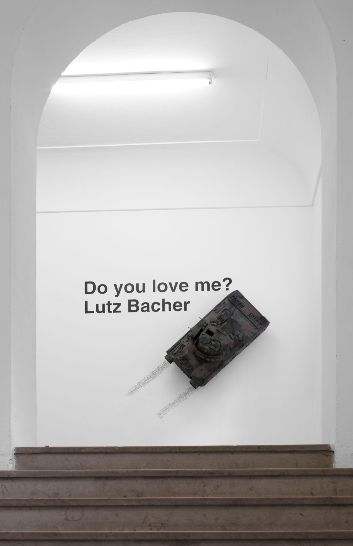 Lutz Bacher Installation view, Do You Love Me? Kunstverein Munich, Munich, 2009