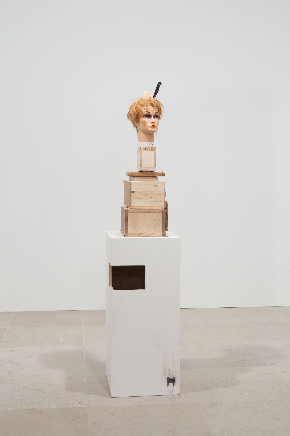 Gelitin, Latte Macchiato, 2012, Mixed media, 77 1/4 x 16 x 18 1/2 inches