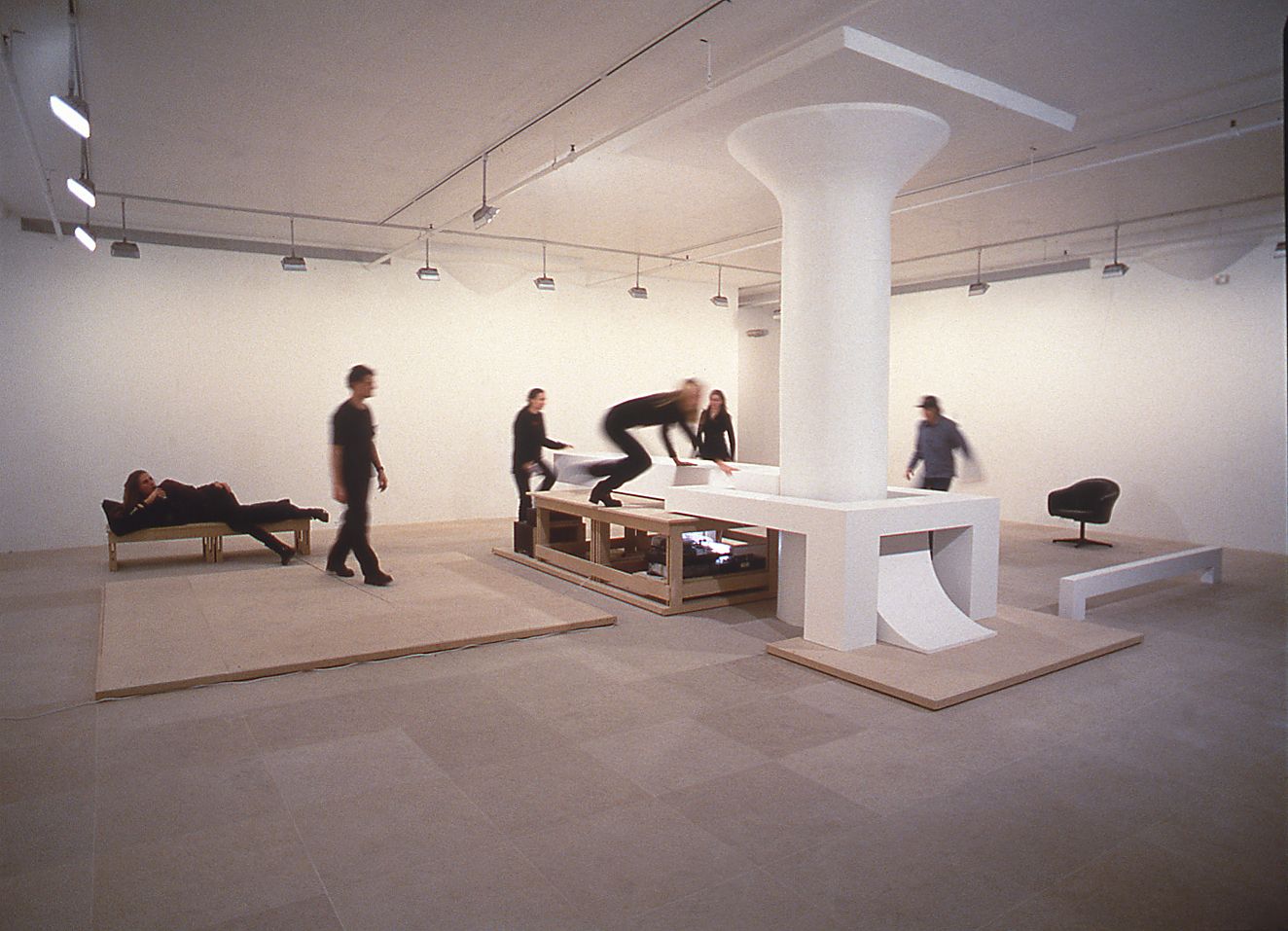 Installation view, Greene Naftali, New York, 1996