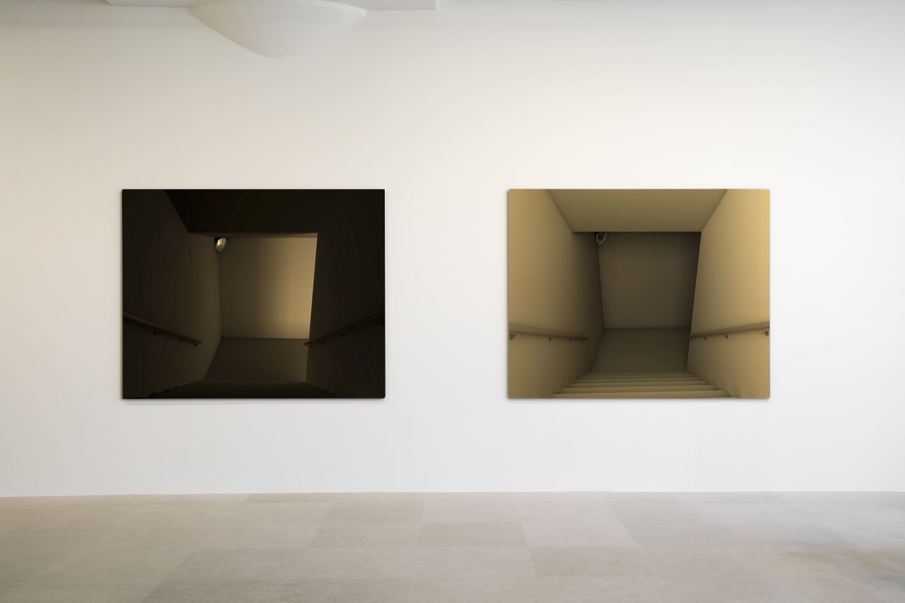 Craig Kalpakjian, D.S. and L.S., 2002, Inkjet print mounted on Plexiglas, 57 x 72 inches (144.8 x 182.9 cm)