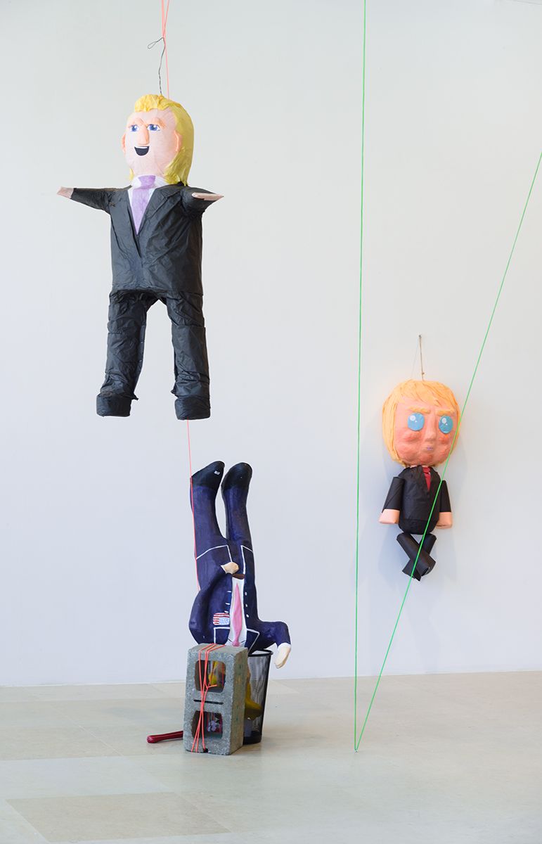 Rachel Harrison, Installation view, More News: A Situation, Greene Naftali, New York, 2016