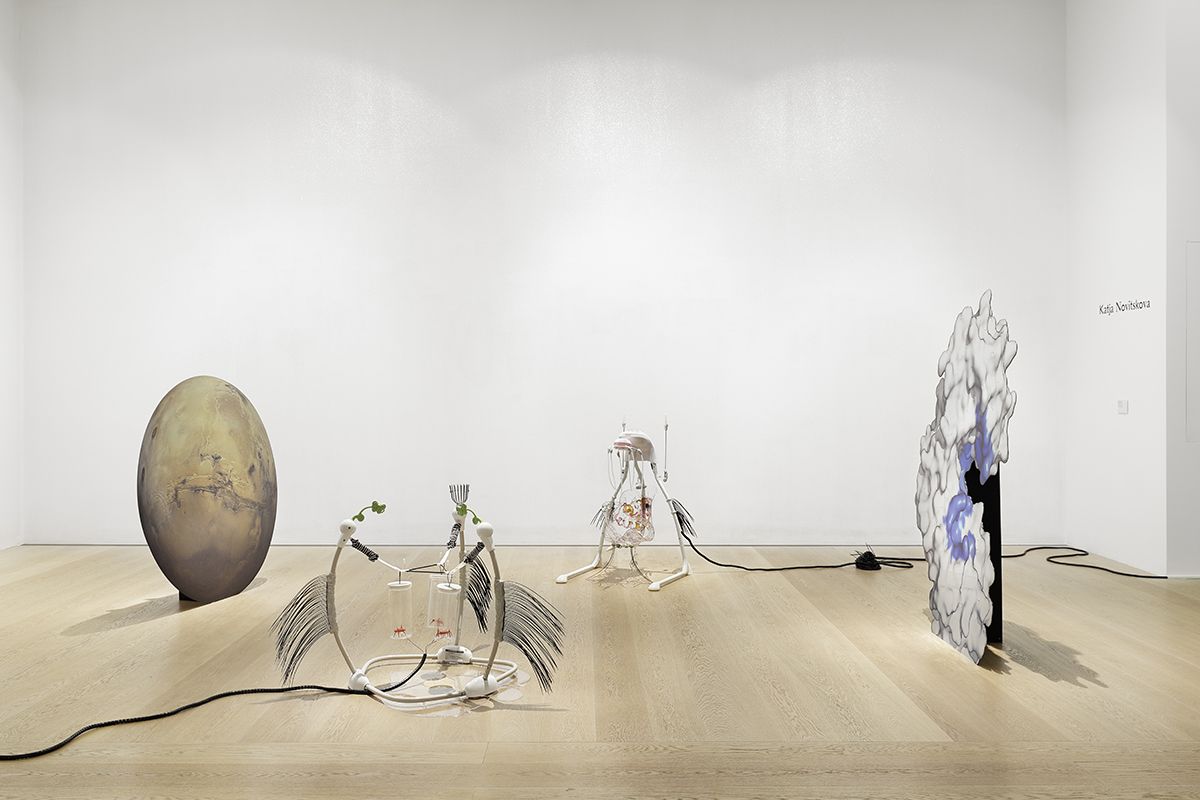 Katja Novitskova, Installation view, Kunstpreis der Böttcherstraße in Bremen, Kunsthalle Bremen, Bremen, 2016