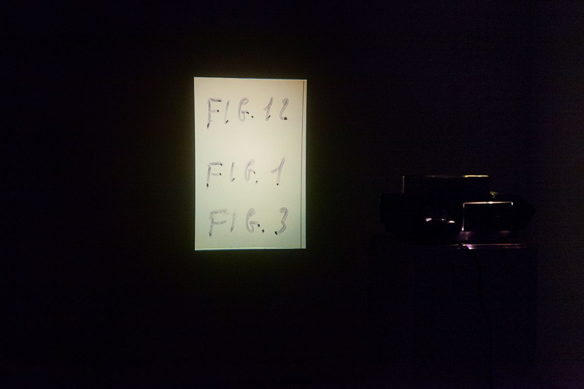 Marcel Broodthaers, Sex Film, 1971-1972, 33 Slides, felt pen on blank film, Dimensions variable