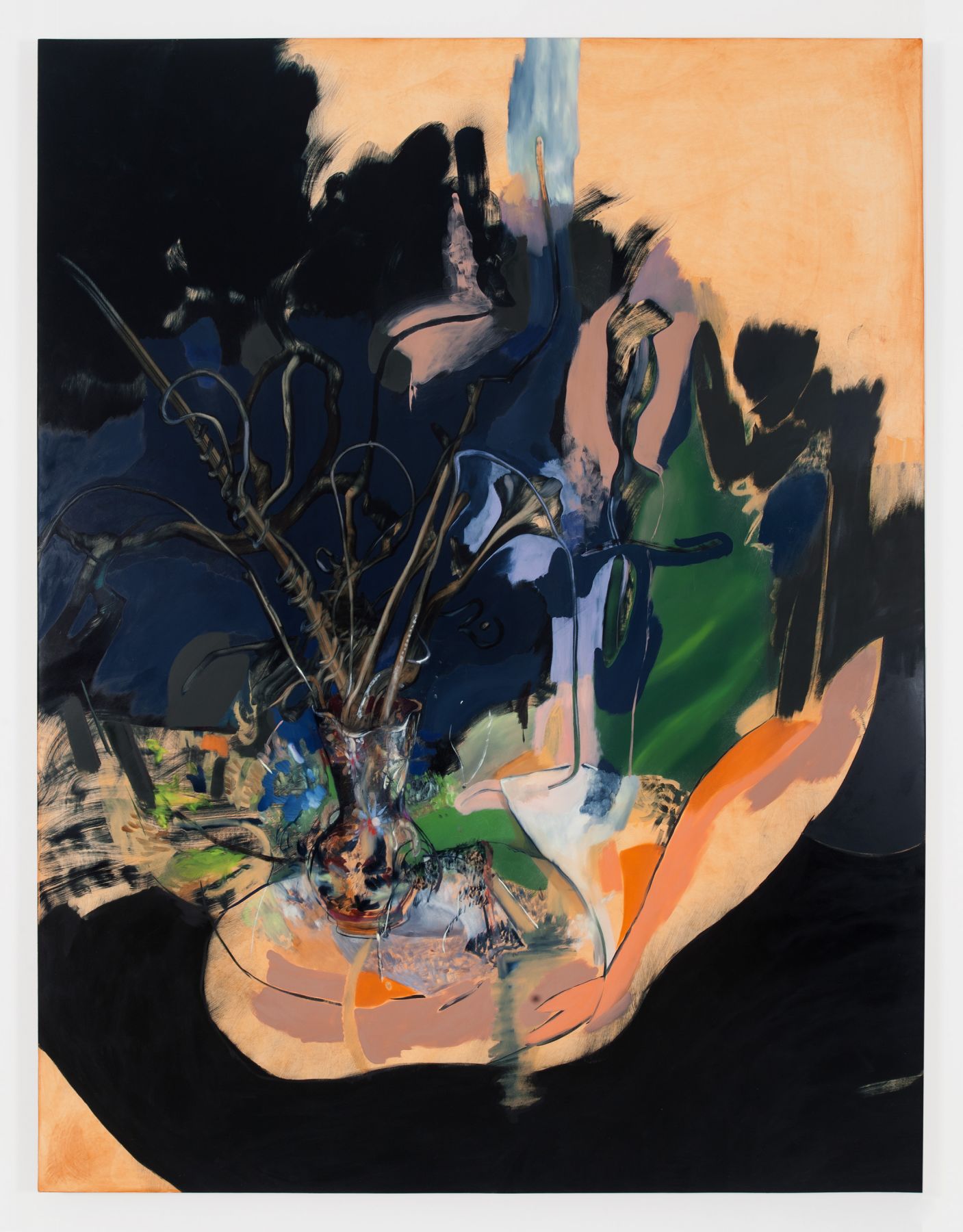 Elliott Hundley, Studio with Vase