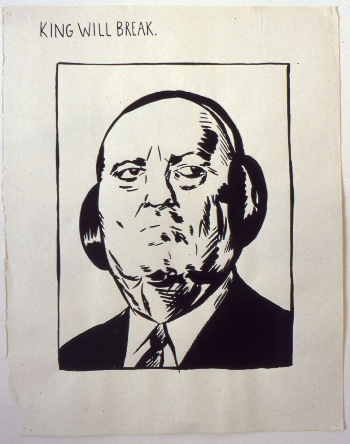 Raymond Pettibon, But answering his